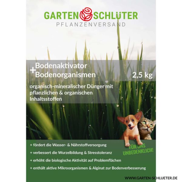 Schlüter's Bodenaktivator auf Algenbasis - 2,5 kg - Zur Aufwertung ...