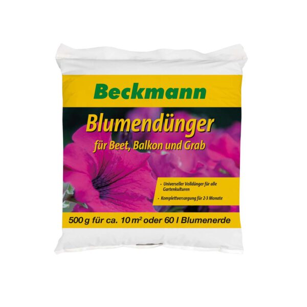 Blumendünger für Beet, Balkon & Grab - 500g - Beckmann