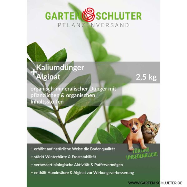 Schlüter's Kaliumdünger 2,5kg- Für Sommer- & Herbstdüngung an allen...