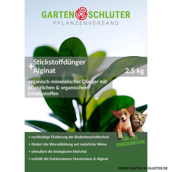 Schlüter's Stickstoffdünger 2,5kg - Frühjahrs- & Sommer- Düngung an...