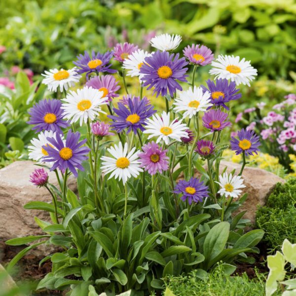 Alpen-Aster 'Rosa'