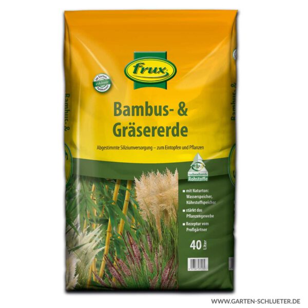 frux - Bambuserde 40l 1 Palette/ 54 Sack