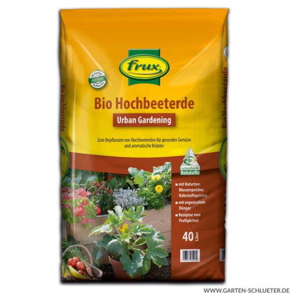 frux - Hochbeeterde 40l 1 Palette/ 54 Sack